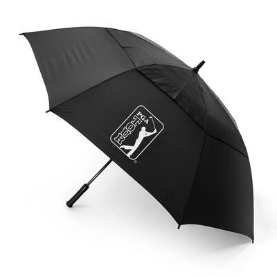 Ombrello da golf Nero Impermeabile