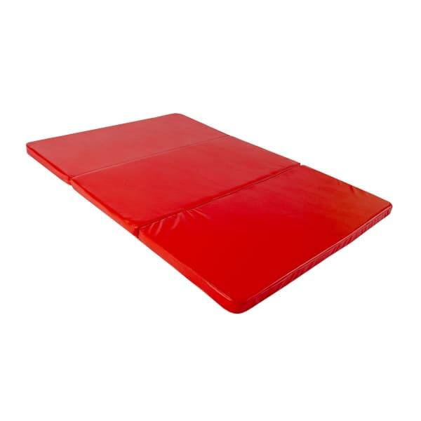 Unisex Gymnastikmatte Faltbar 3-Teilig 10cm Gamma Rot/Gelb 7/7
