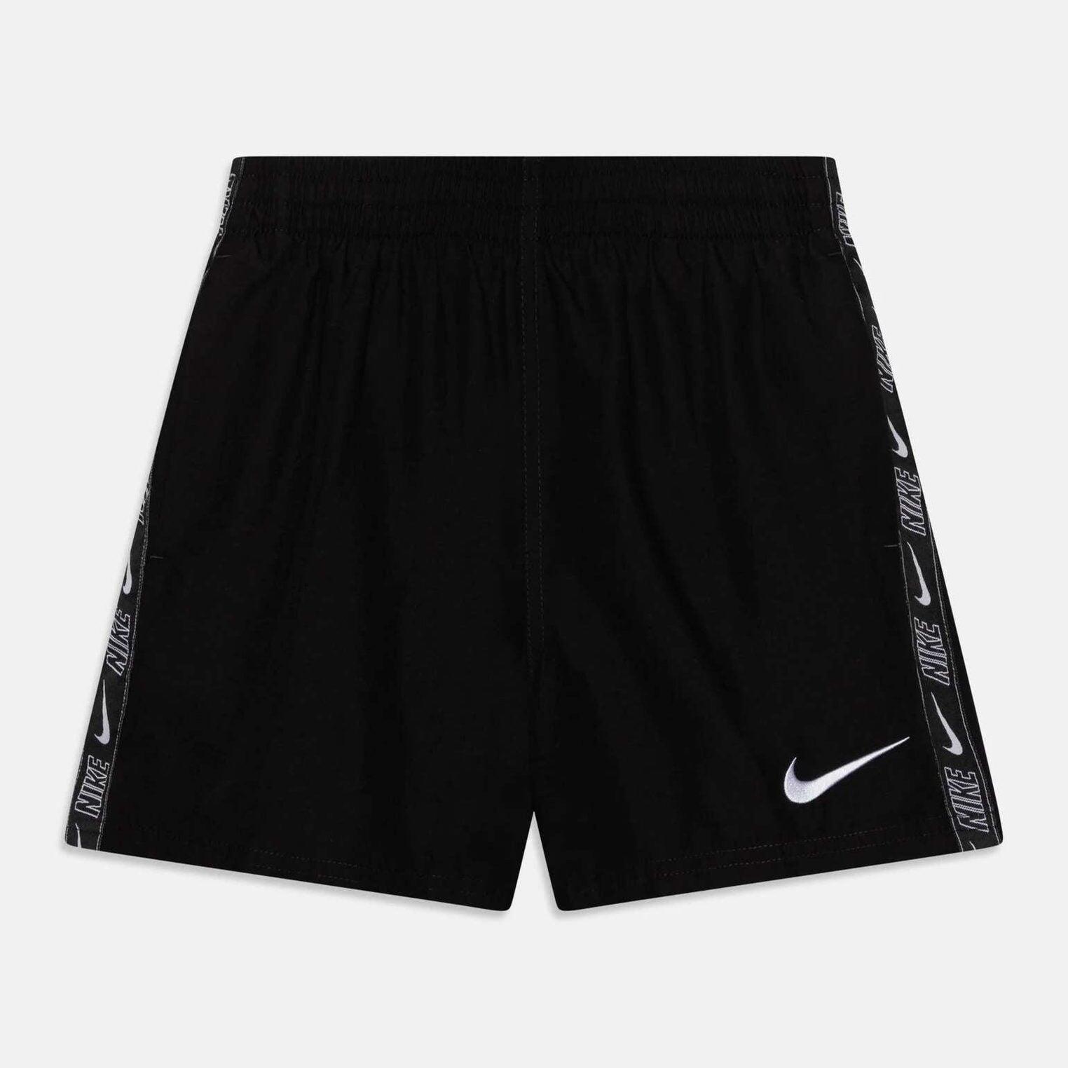 Fato de banho Nike Logo Tape Lap 5" Volley preto 6/7