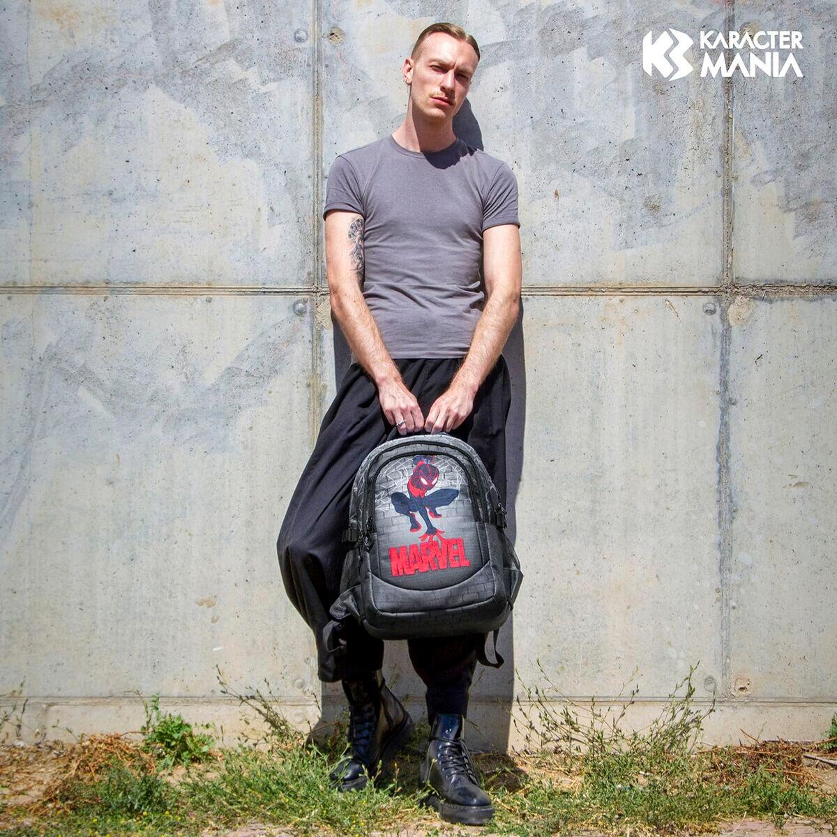 Mochila Escolar SPIDERMAN Gris 5/5