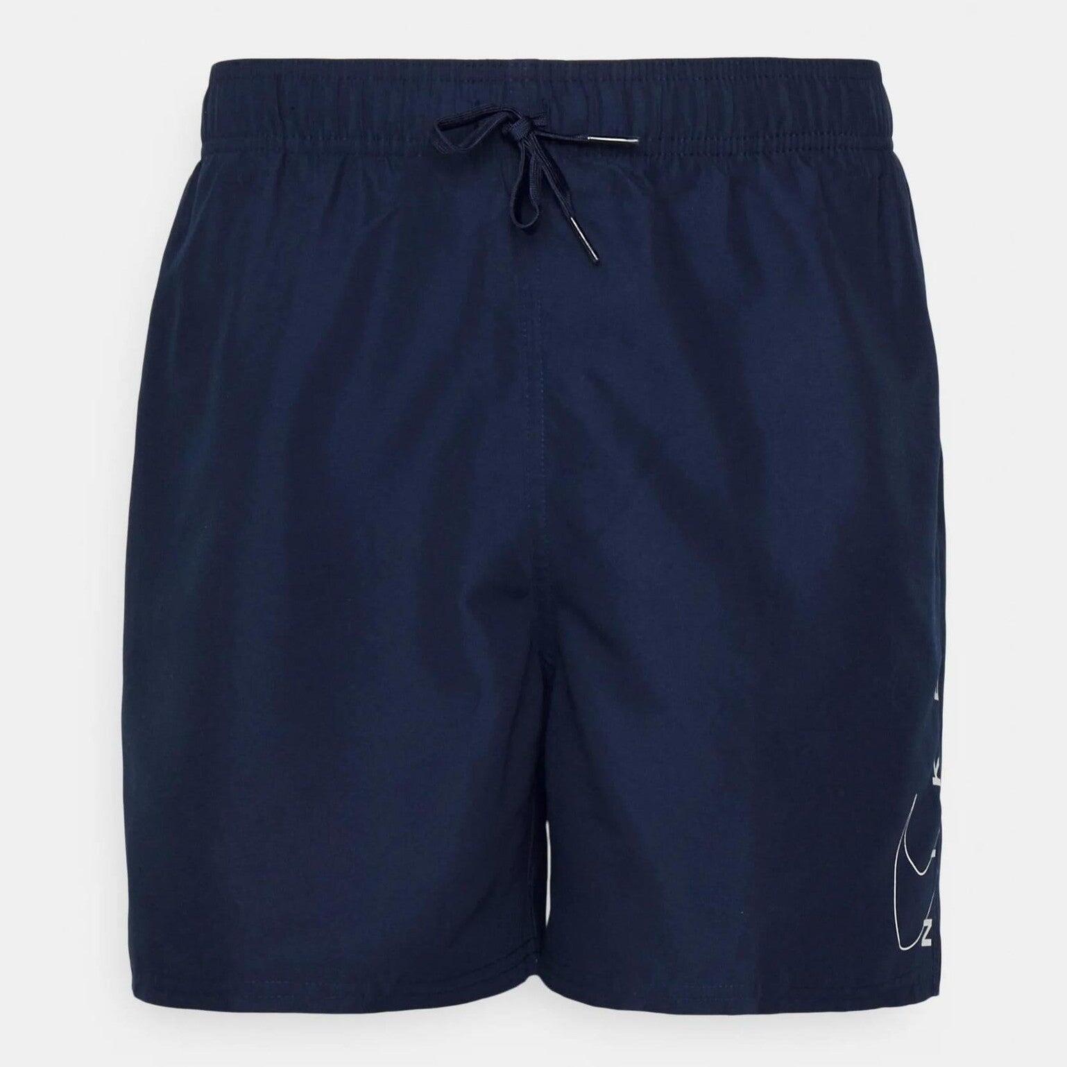 Short de banho masculino Nike Swoosh Break 5" Volley Marinho Noite 2/7