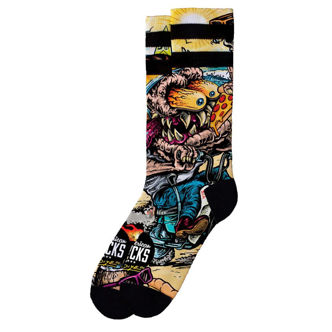 Chaussettes Bike Monster - Mid High - American Socks 7/7