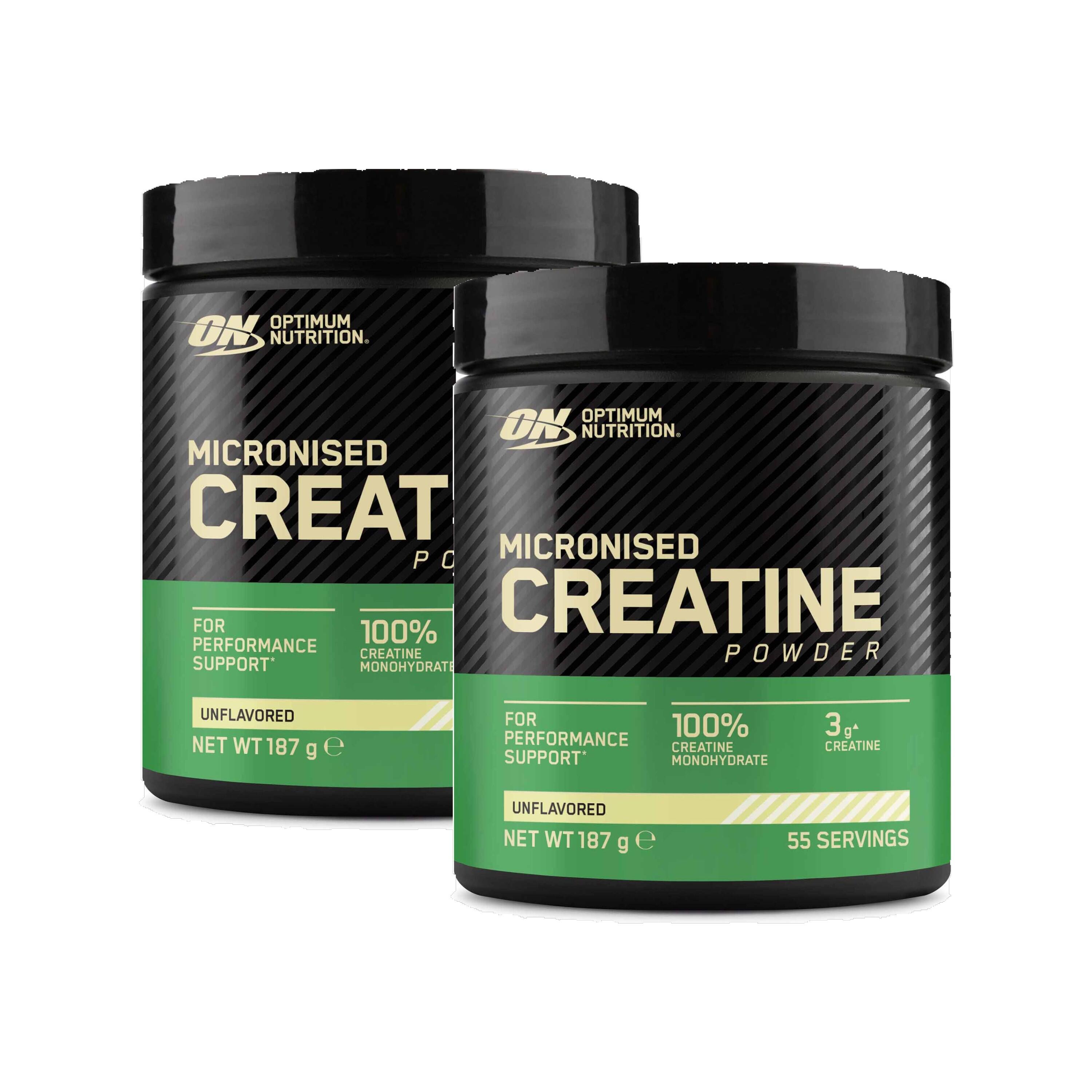 Lot de 2 Créatines Micronisées 187 g 1/6