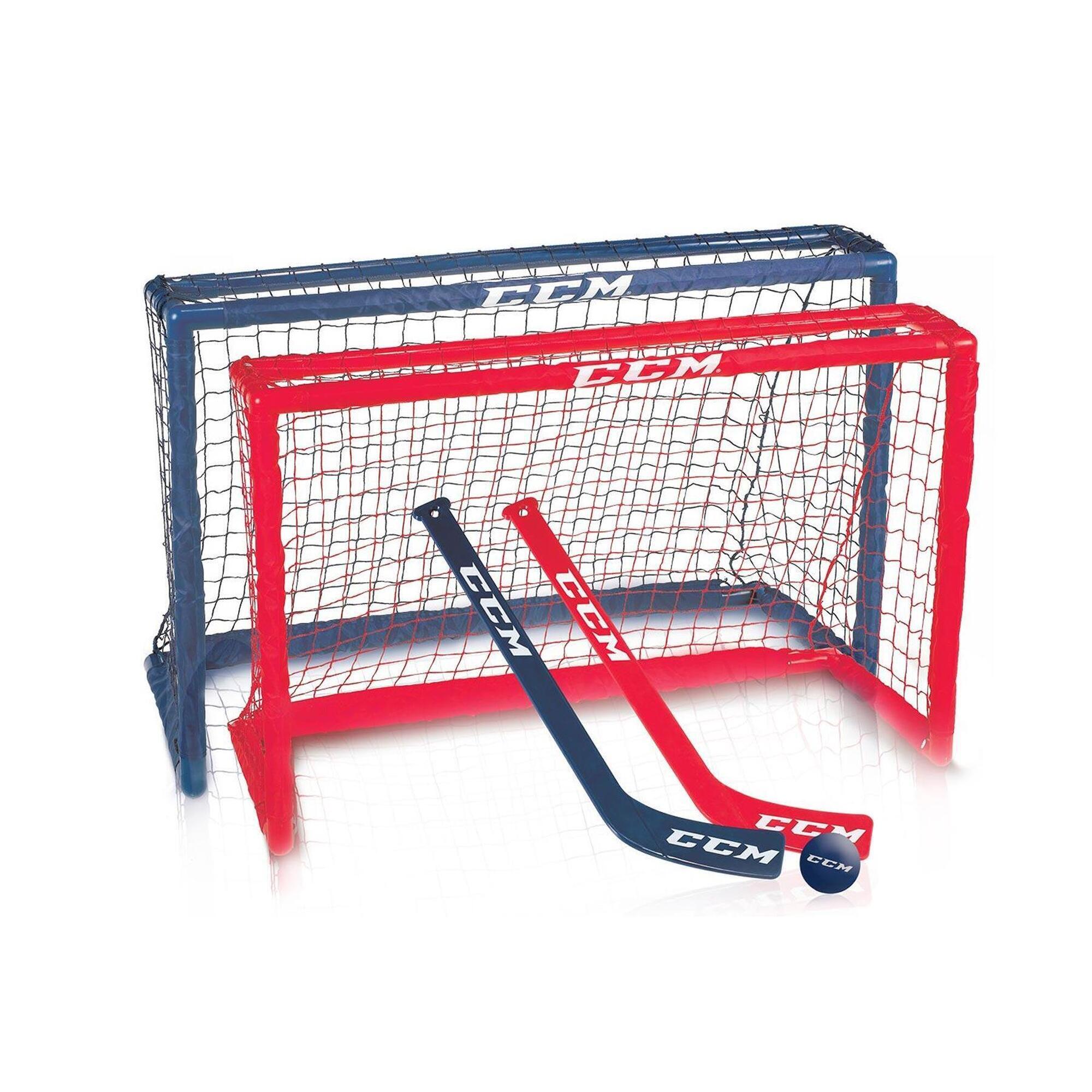 CCM Mini ijshockeyset - 2 doelen - 2 onderdelen - 1 puck