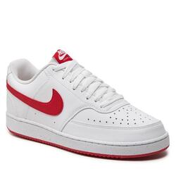 Baskets Nike Court Vision Low NN 101 blanc rouge université