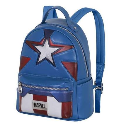 Mochila Escolar MARVEL Azul