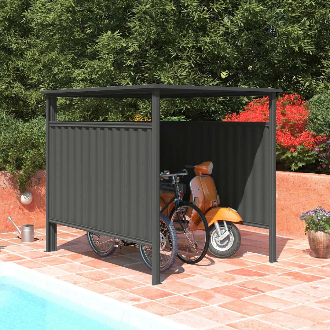 Caseta Metálica Cobertizo Gardiun Samara 3,60 m2 de Acero Galvanizado de 0.40 mm 2/5