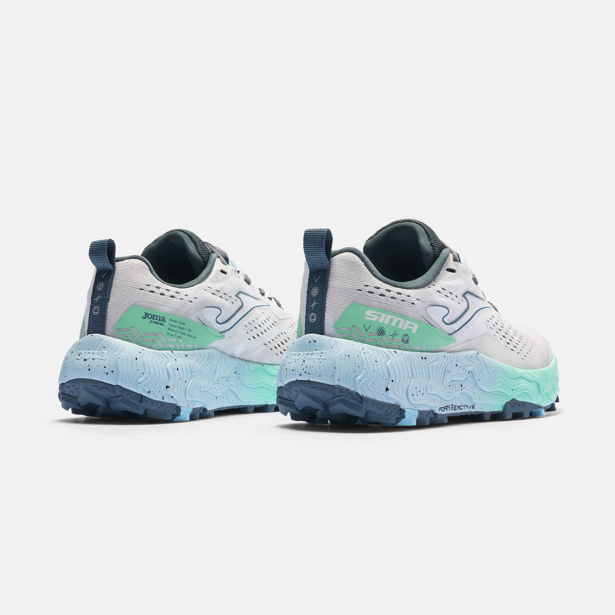 Sapatilhas Trail Mulher Joma Sima Lady 26 Branco 3/7