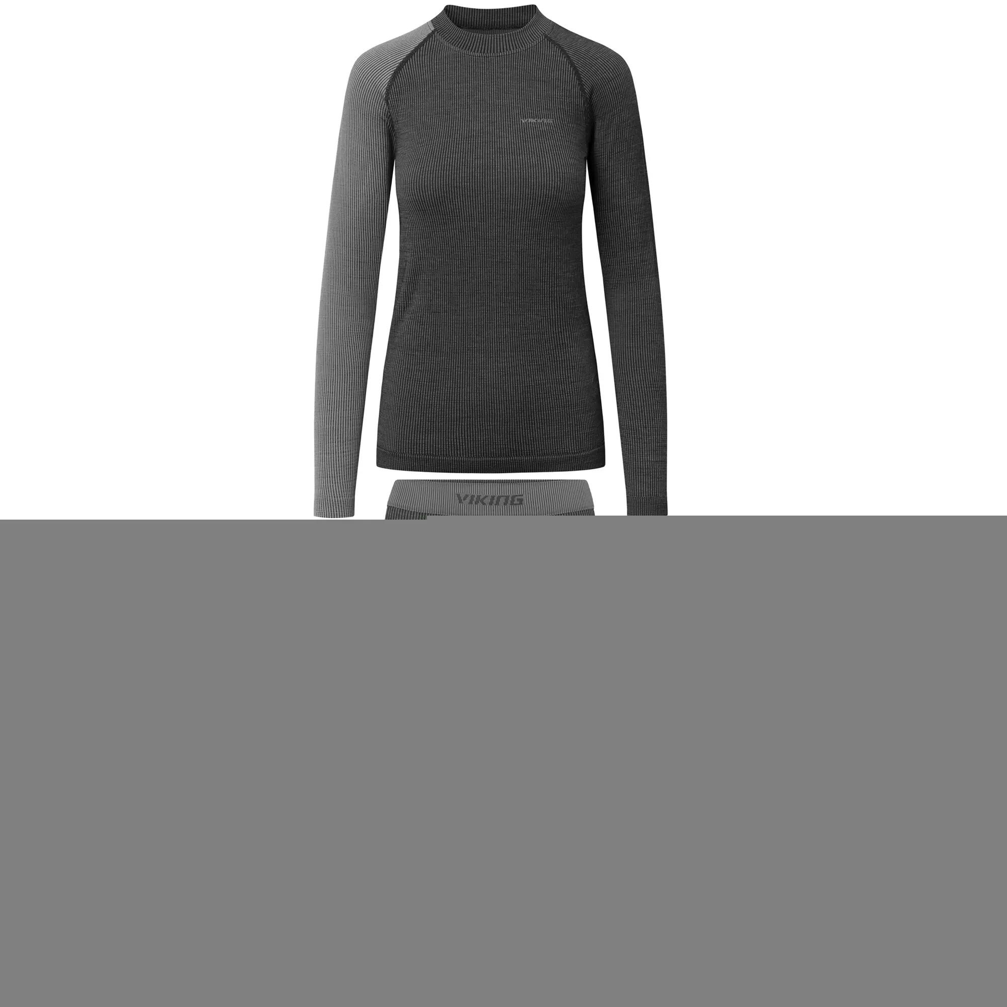 Sous-vêtement technique femme VIKING Mounti ensemble 3/4 Merino 1/3