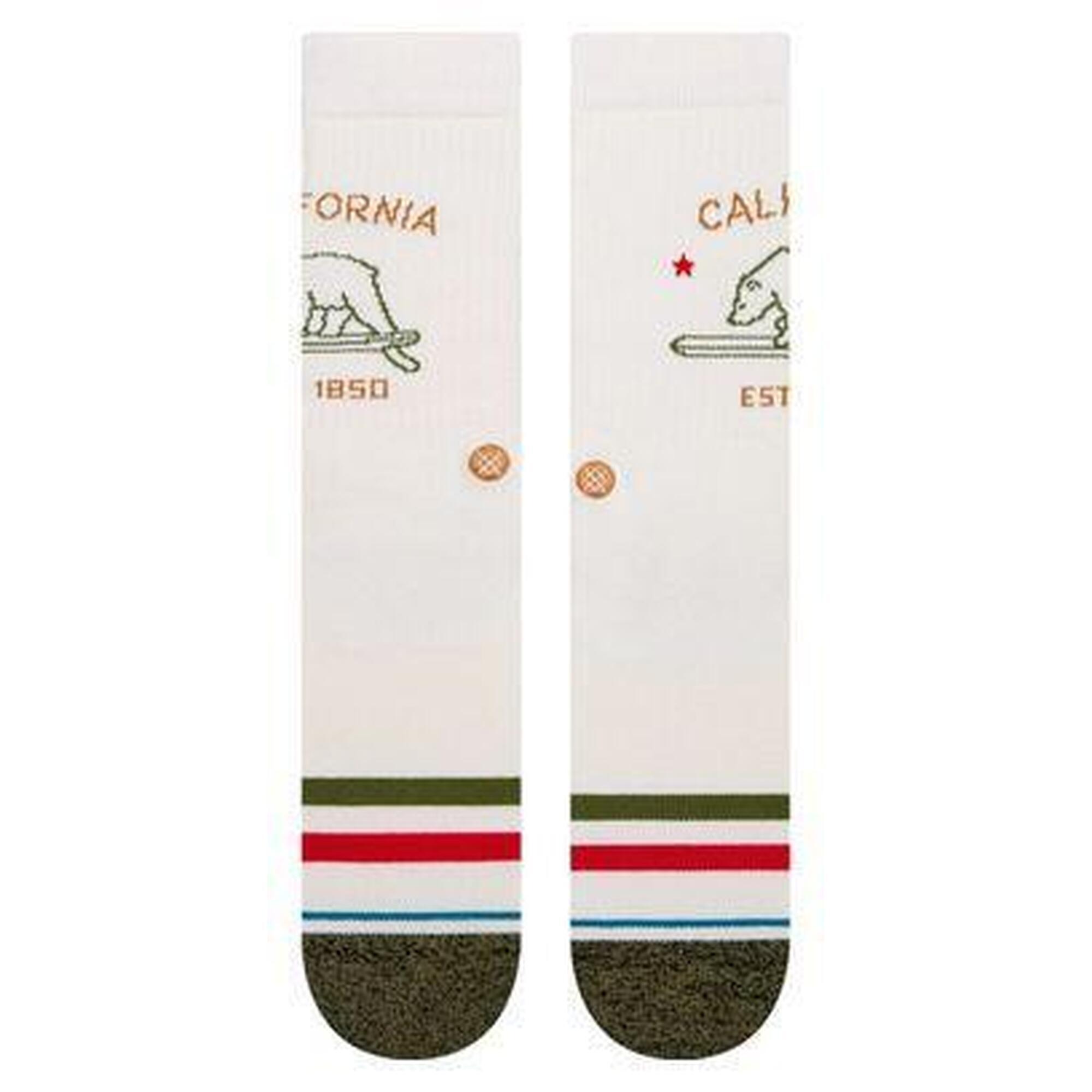 Șosete Stance California Republic White