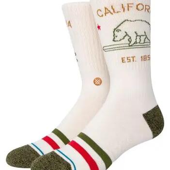 Stance California Republic 2 Socks White