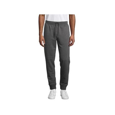 Unisex jumbo fleece joggingbroek voor volwassenen (houtskoolmelange)
