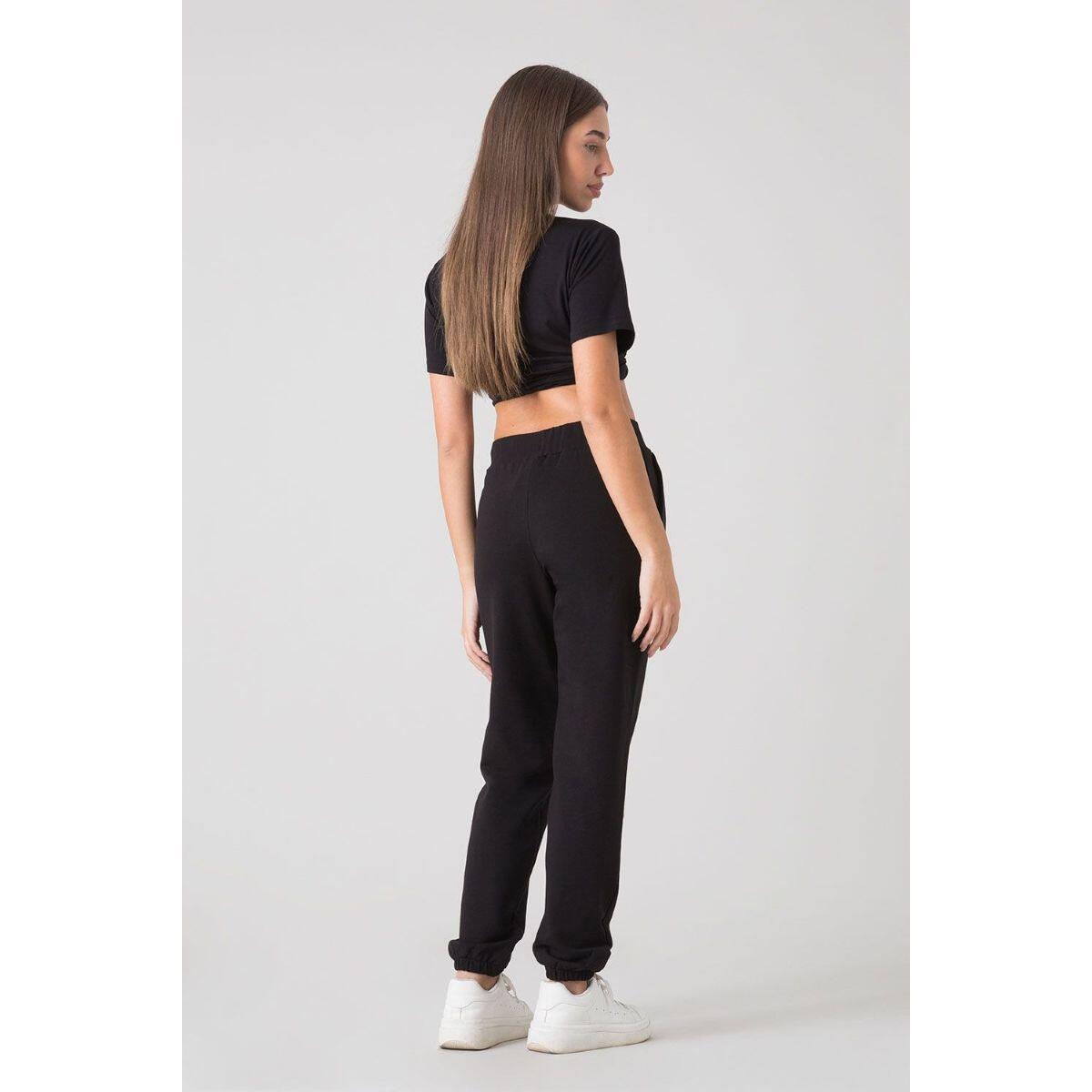 PANTALONES MUJER DEPORTIVOS STAY WILD CON BASE ELÁSTICA 3/5