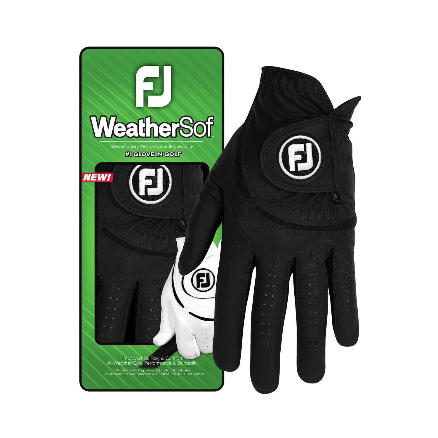 Footjoy - Gant De Golf Footjoy Weathersoft Pour Femme, Noir - Gant De Golf - Noir - 40 M - Decathlon