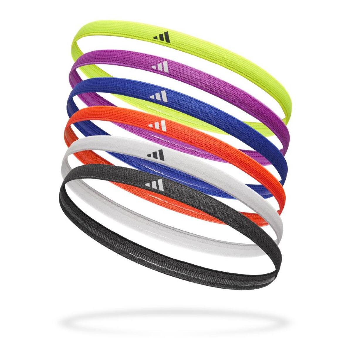Adidas - Hairbands- Black, White, Red, Purple, Blue, Yellow 2/4