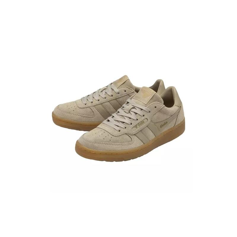 Baskets Femme Baskets Gola GOLA HAWK SUEDE 86 Beige Beige Gola