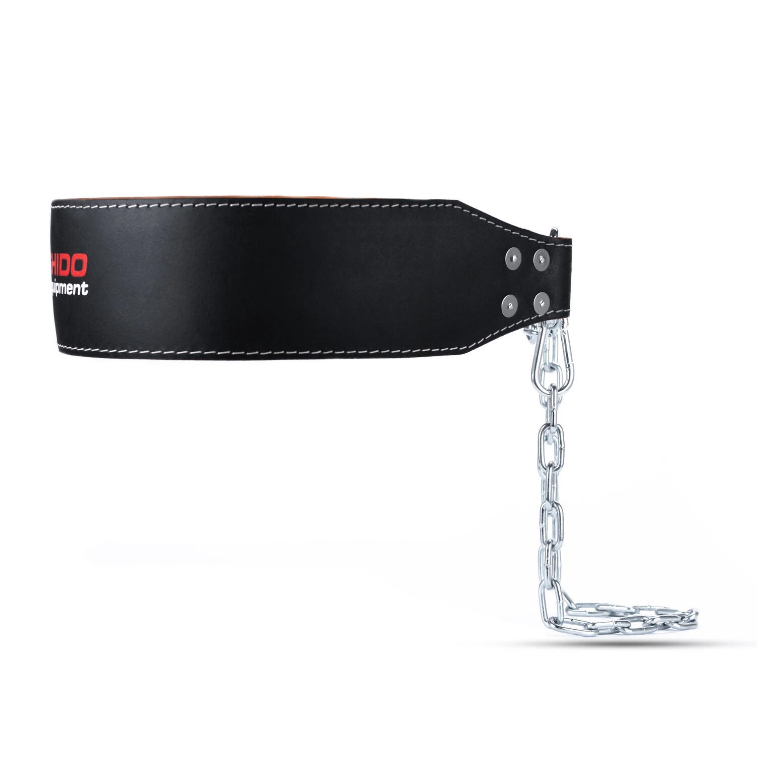 Pas obciążeniowy dip belt ze skóry naturalnej DBX Bushido 5/7