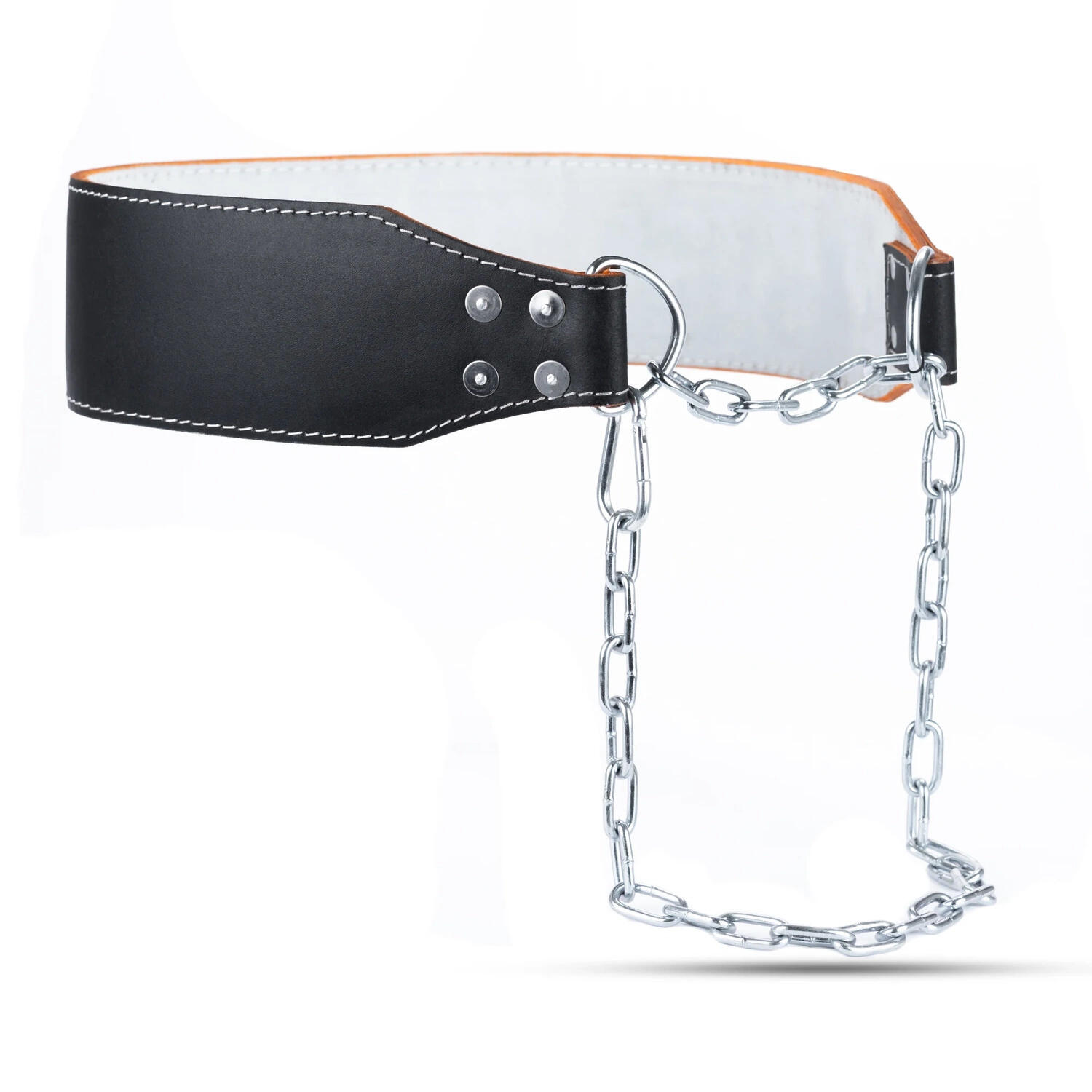 Pas obciążeniowy dip belt ze skóry naturalnej DBX Bushido 4/7