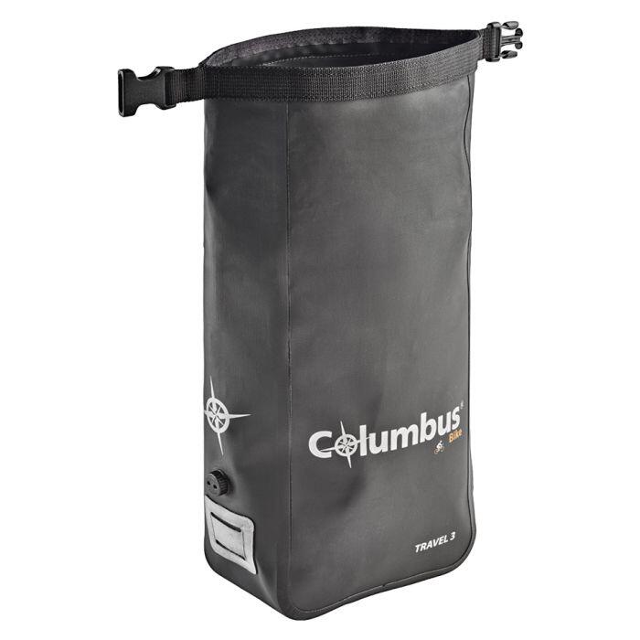 Bolsa de Horquilla Estanca 3l Columbus Con Soporte Negra 1/7