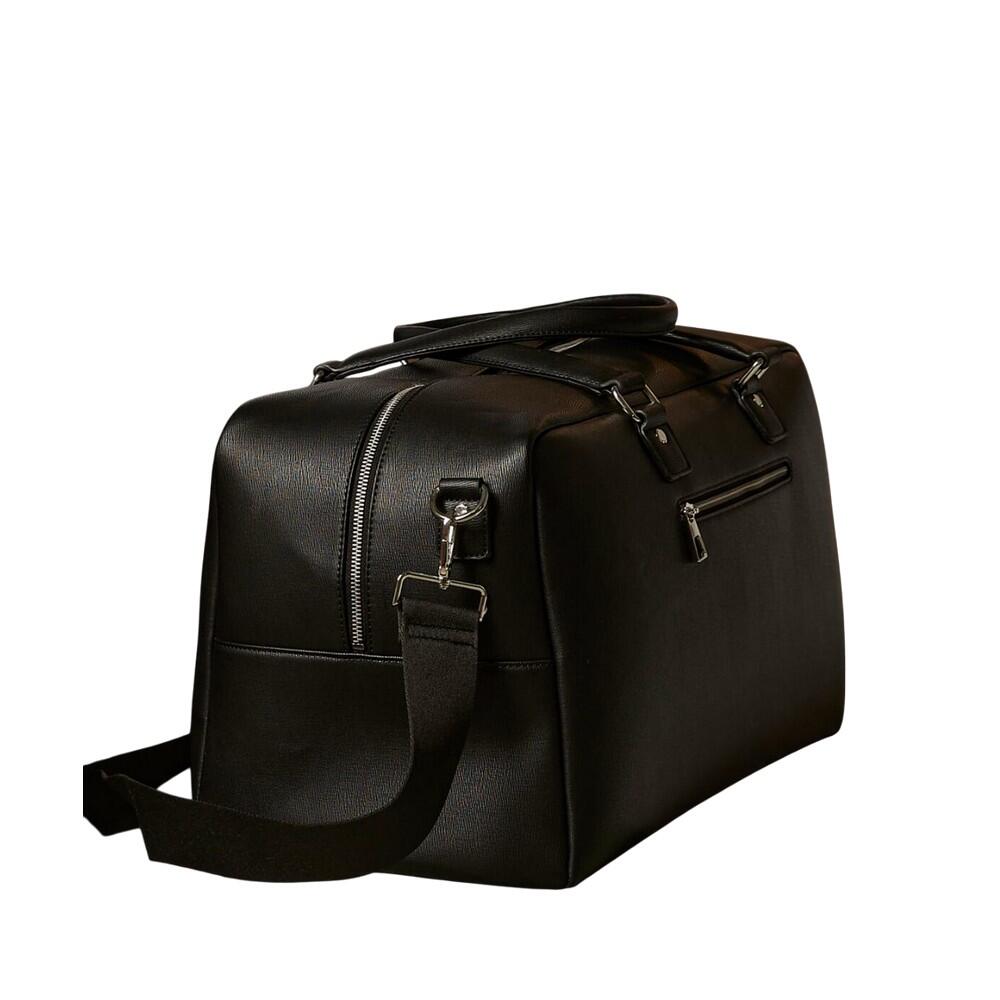 Bolso de Fin de Semana Tailored Luxe Negro 2/2