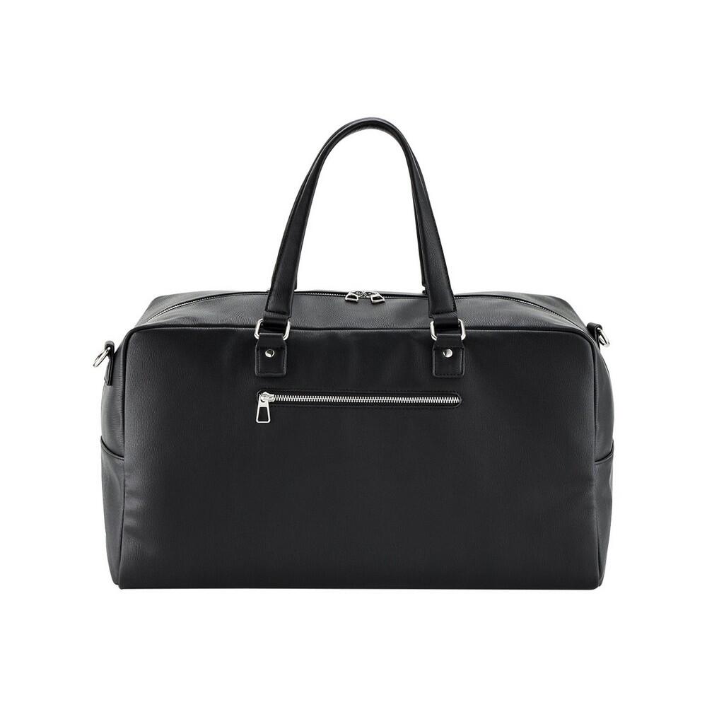 Tailored Luxe Weekend Bag (Black)