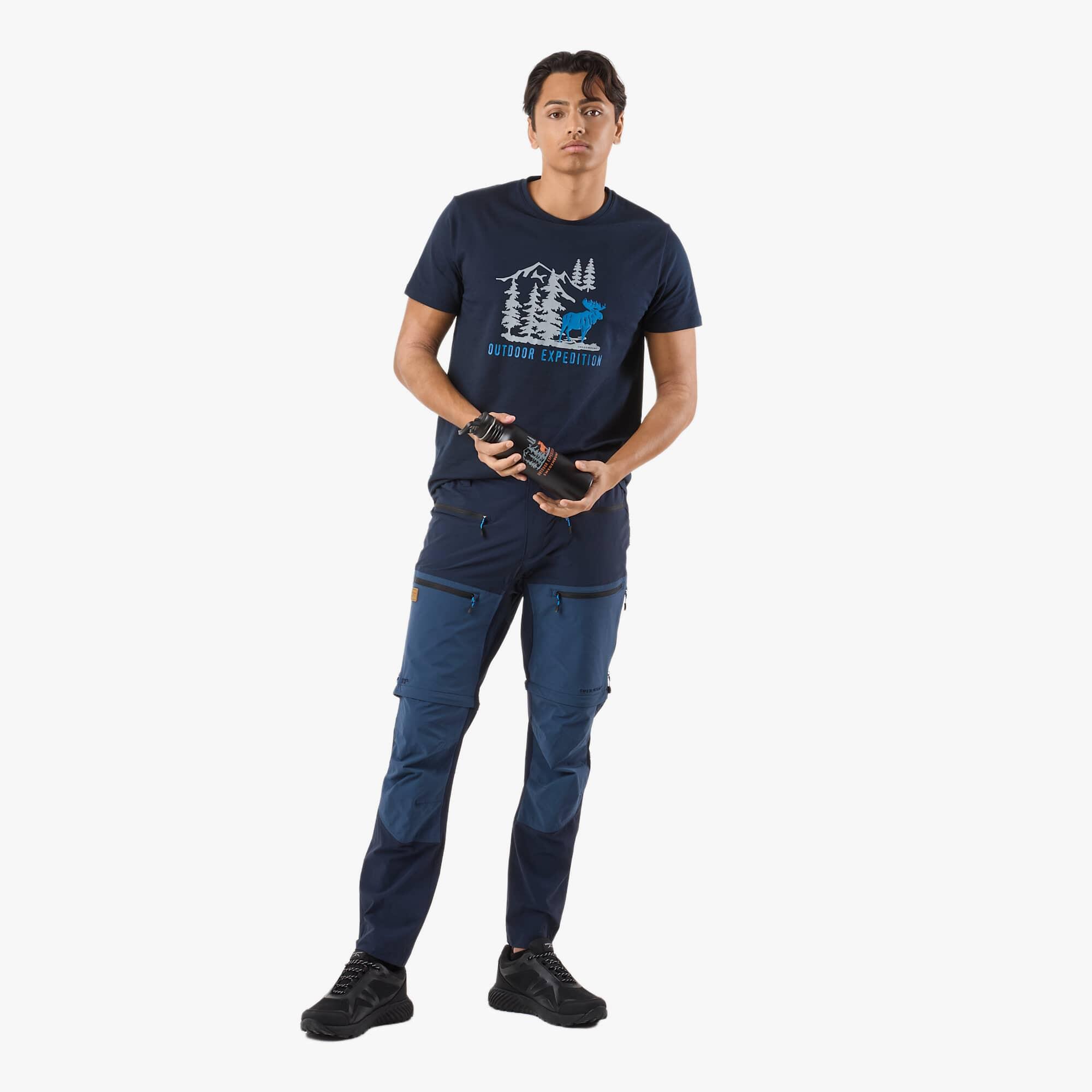 Pantalon randonnée homme Outdoor Lofoten Stretch Zip-Off coupe-vent déperlant 3/7