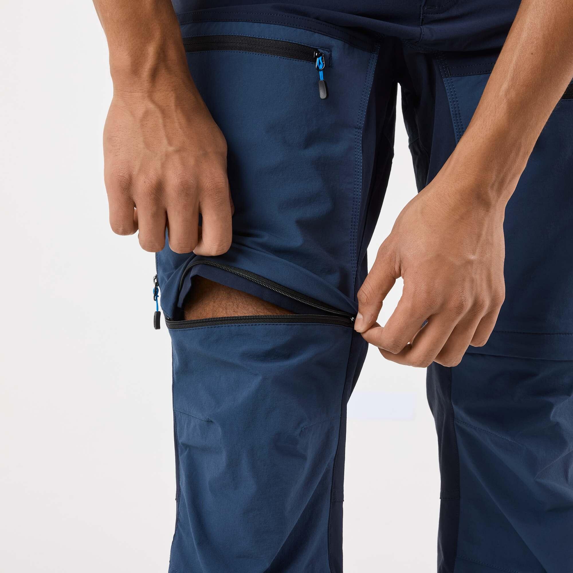 Pantalon randonnée homme Outdoor Lofoten Stretch Zip-Off coupe-vent déperlant 7/7