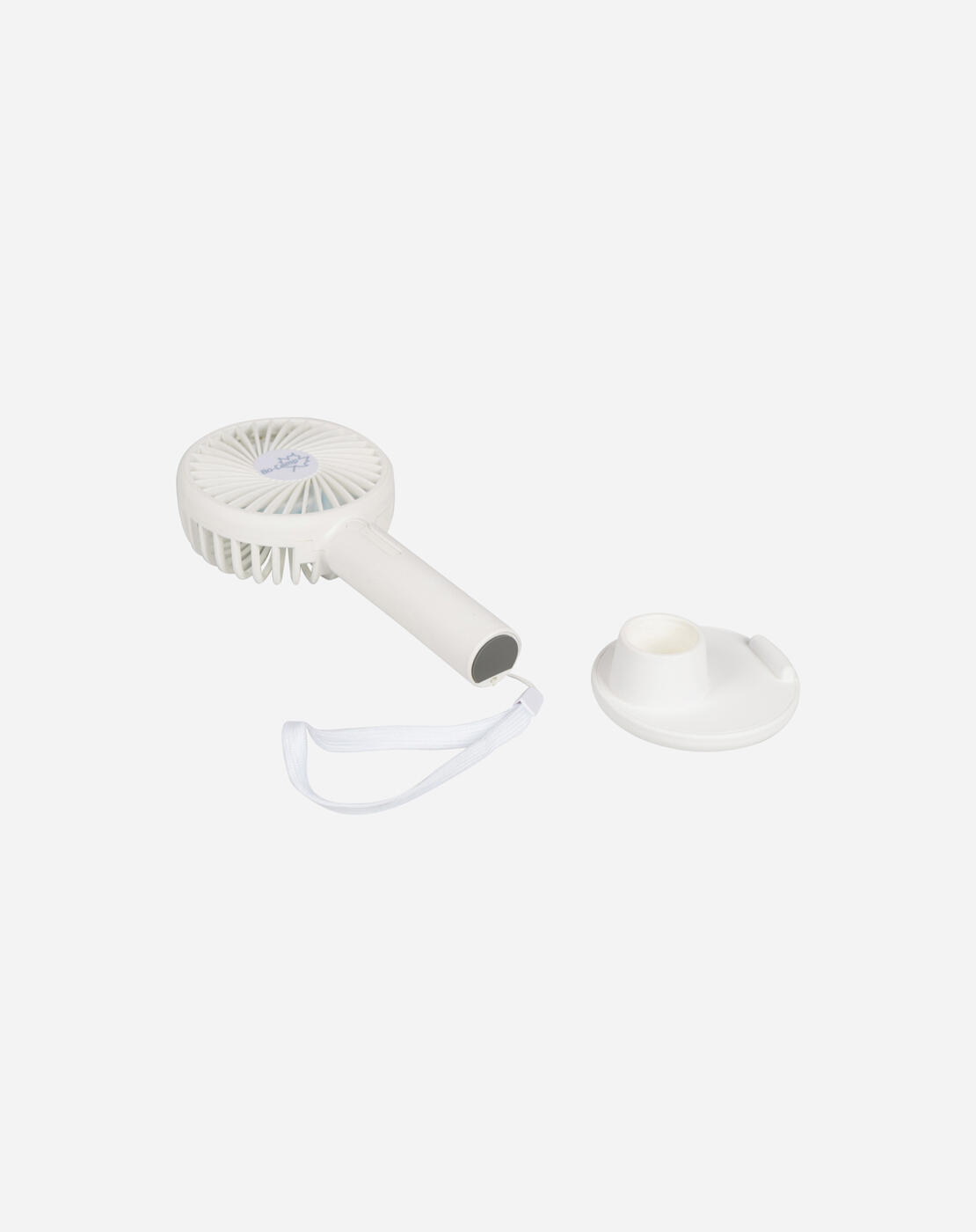 Ventilateur à main - Avec support - ABS - Blanc 2/7