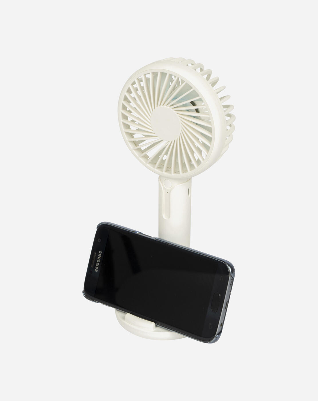 Ventilateur à main - Avec support - ABS - Blanc 5/7