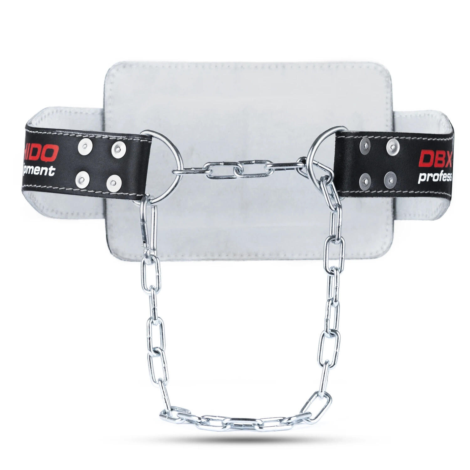 Pas obciążeniowy dip belt ze skóry naturalnej DBX Bushido 3/7