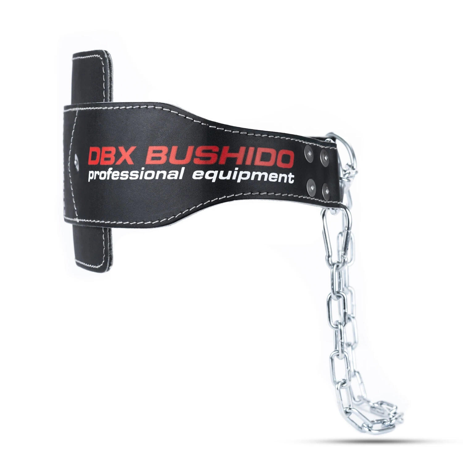Pas obciążeniowy dip belt ze skóry naturalnej DBX Bushido 4/7