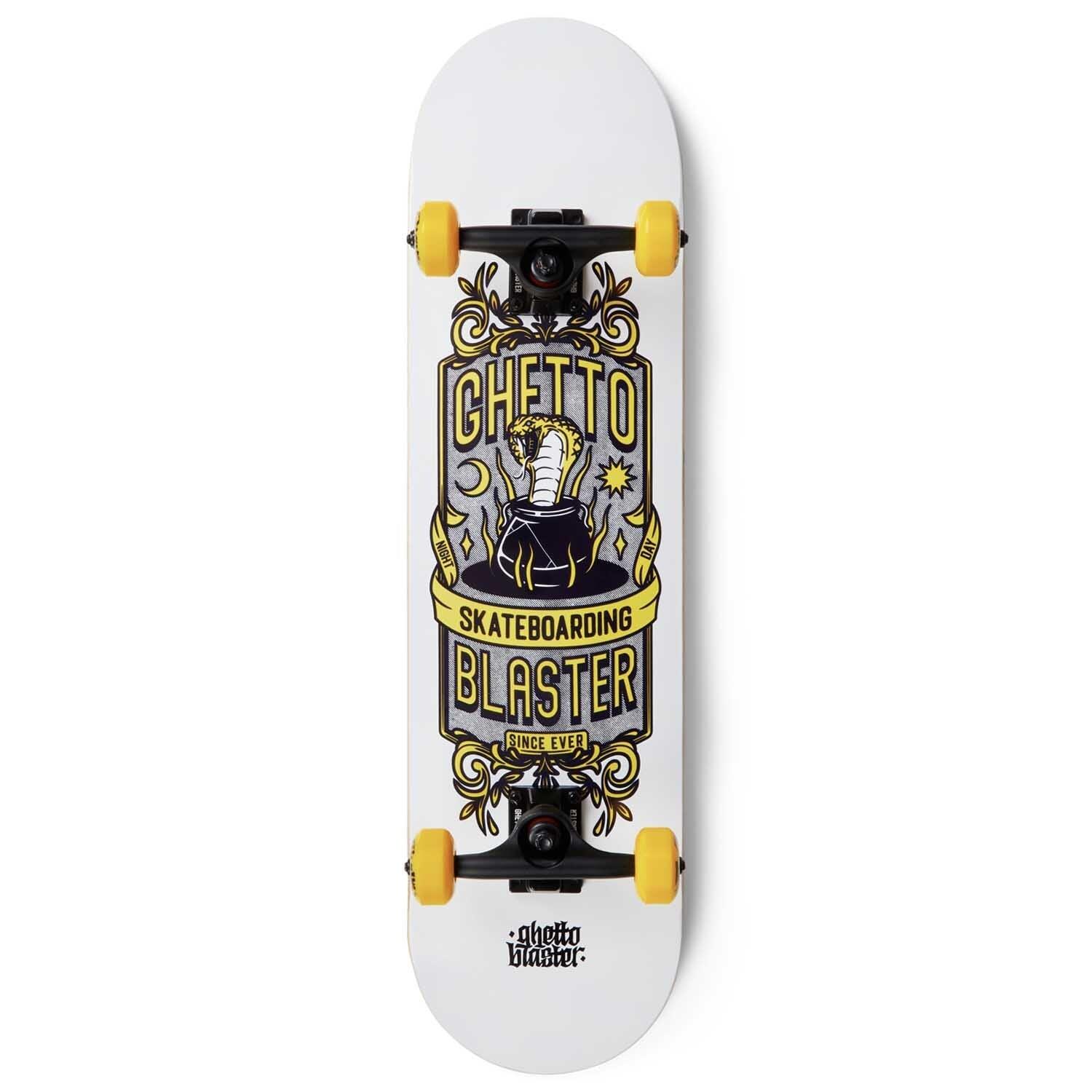 Skateboard Ghettoblaster Logo Rosso 8.125 - Tavola Completa Per Iniziare