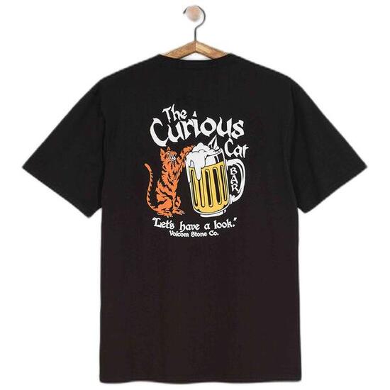 Koszulka Volcom Ciekawski Kot czarna