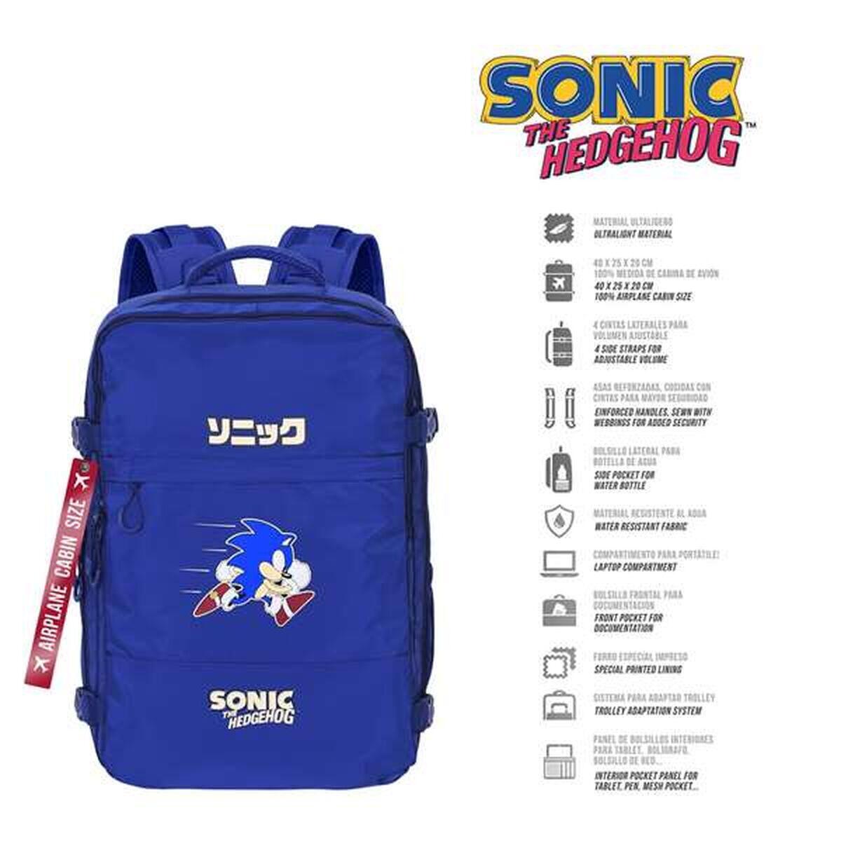 Mochila Multiusos SONIC THE HEDGEHOG Azul 2/5