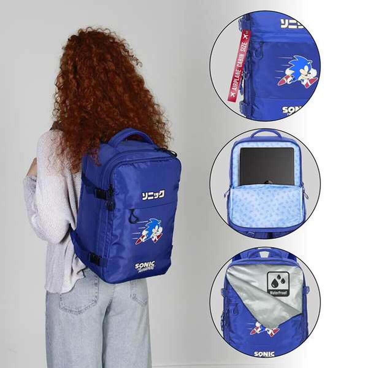 Mochila Multiusos SONIC THE HEDGEHOG Azul 4/5