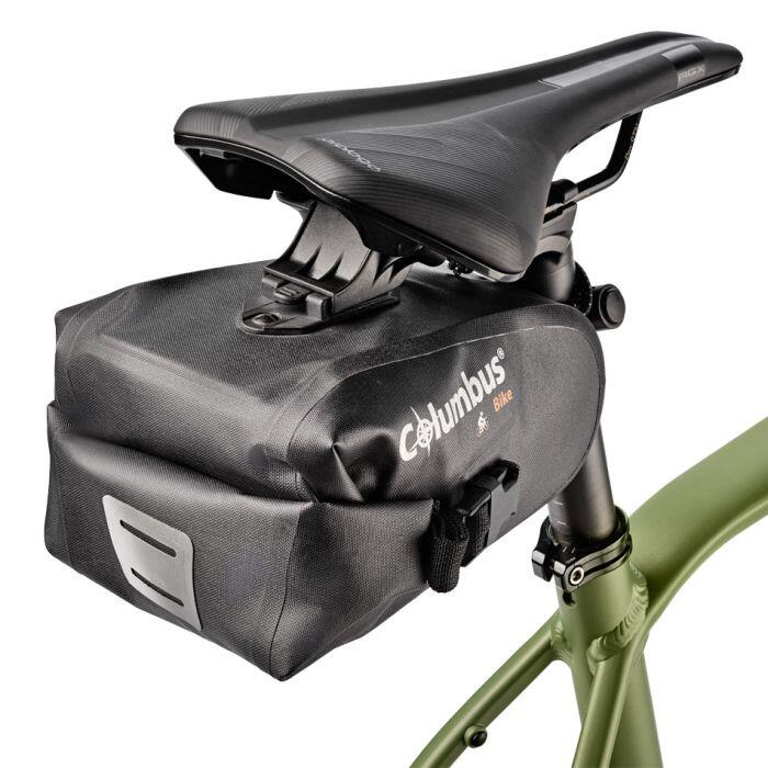 Bolsa Estanca de Sillin para bicicleta Columbus Negra 5/6