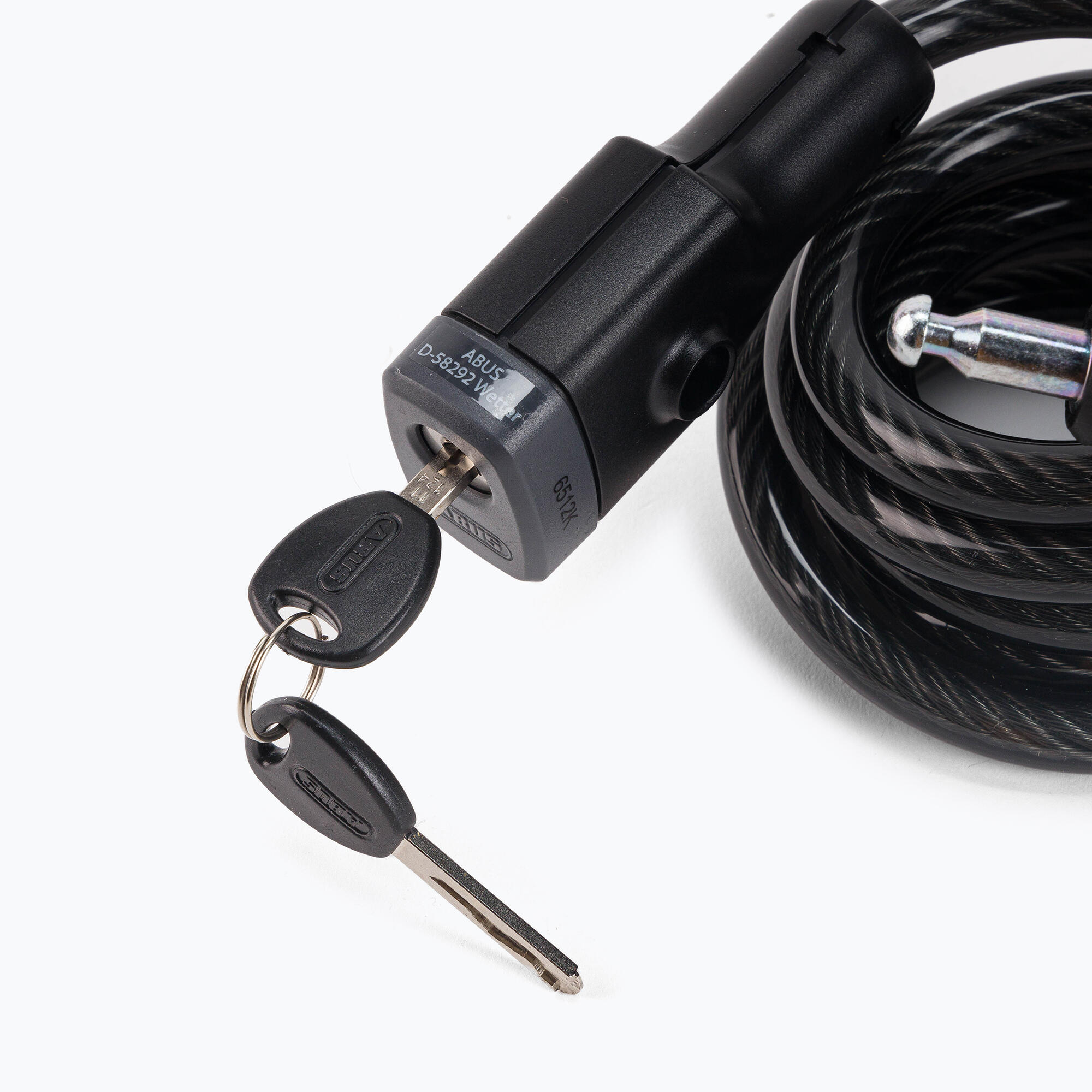 Candado de cable ABUS Booster 6512K 180 12 Negro - Seguro y Fiable 3/5