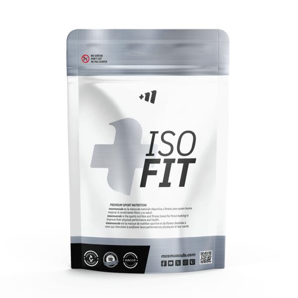 ISO Fit - 1Kg White Chocolate with Strawberry Masmusculo
