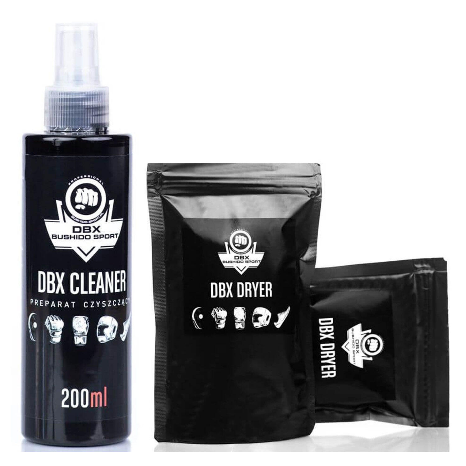 Zestaw DBX Dryer + Cleaner do odświeżania i czyszczenia sprzętu sportowego 5/5