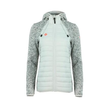 Izas NOYA W Veste en tricot polaire avec panneaux thermiques - coupe - vent