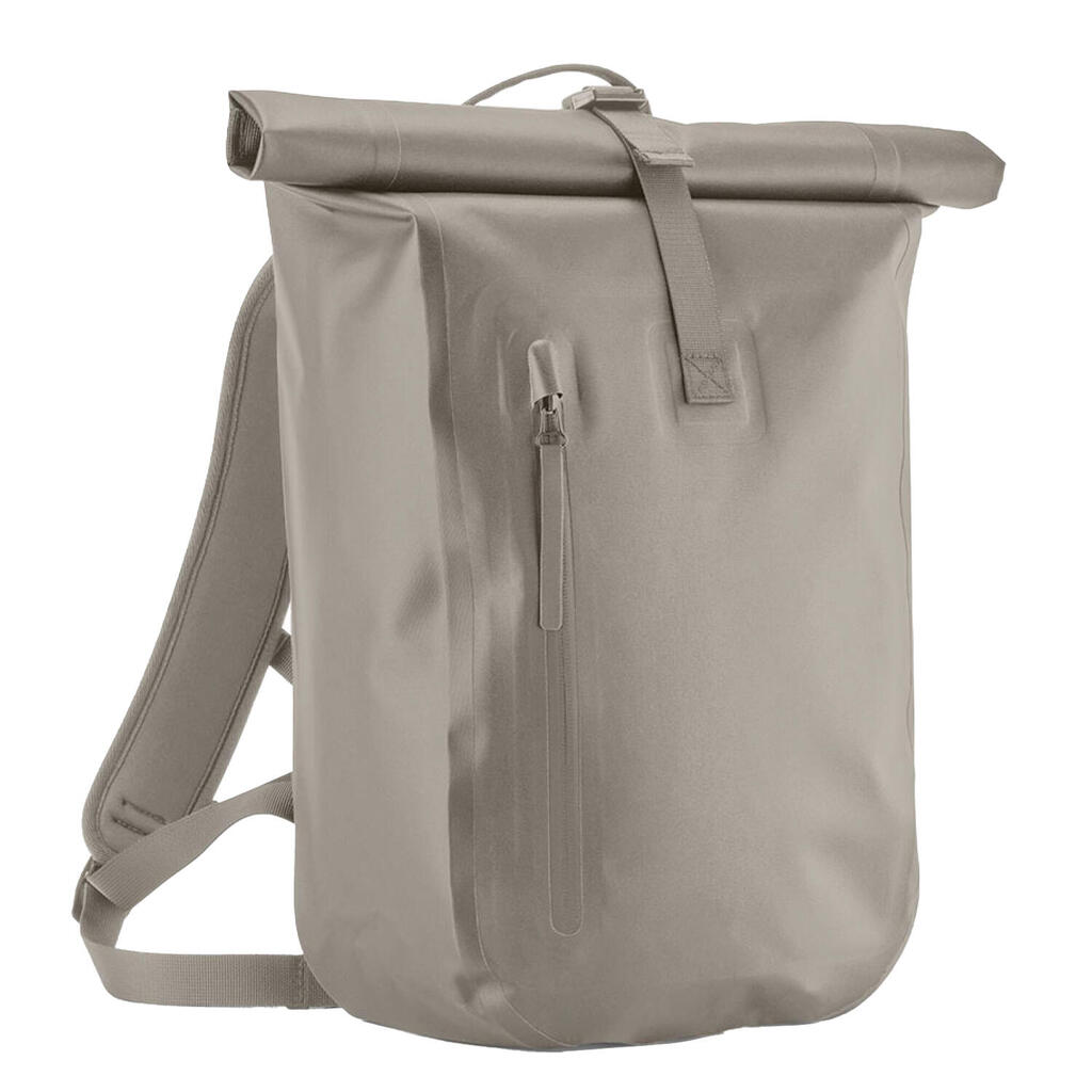 Lite Waterproof Roll Up Backpack (Cool Stone)