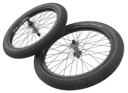 BMX jeu de roues incl. pneus KHE MAC3 20 pouces 14 mm / 10 mm A/R