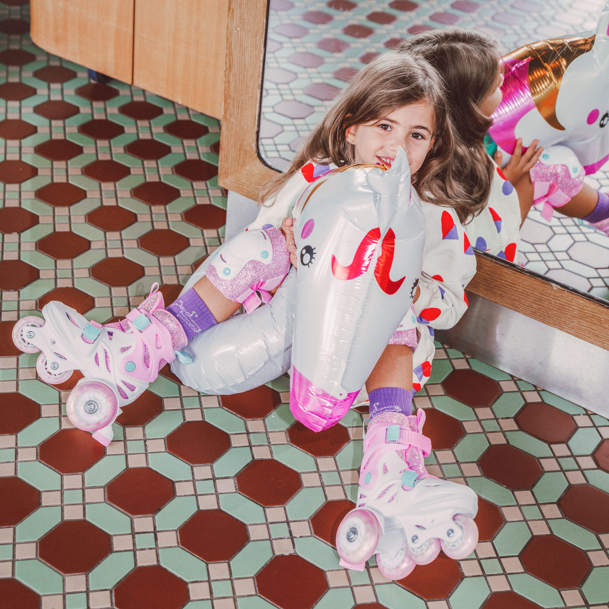 Rollers réglables pour enfants Cariboo Ballerina 2/8