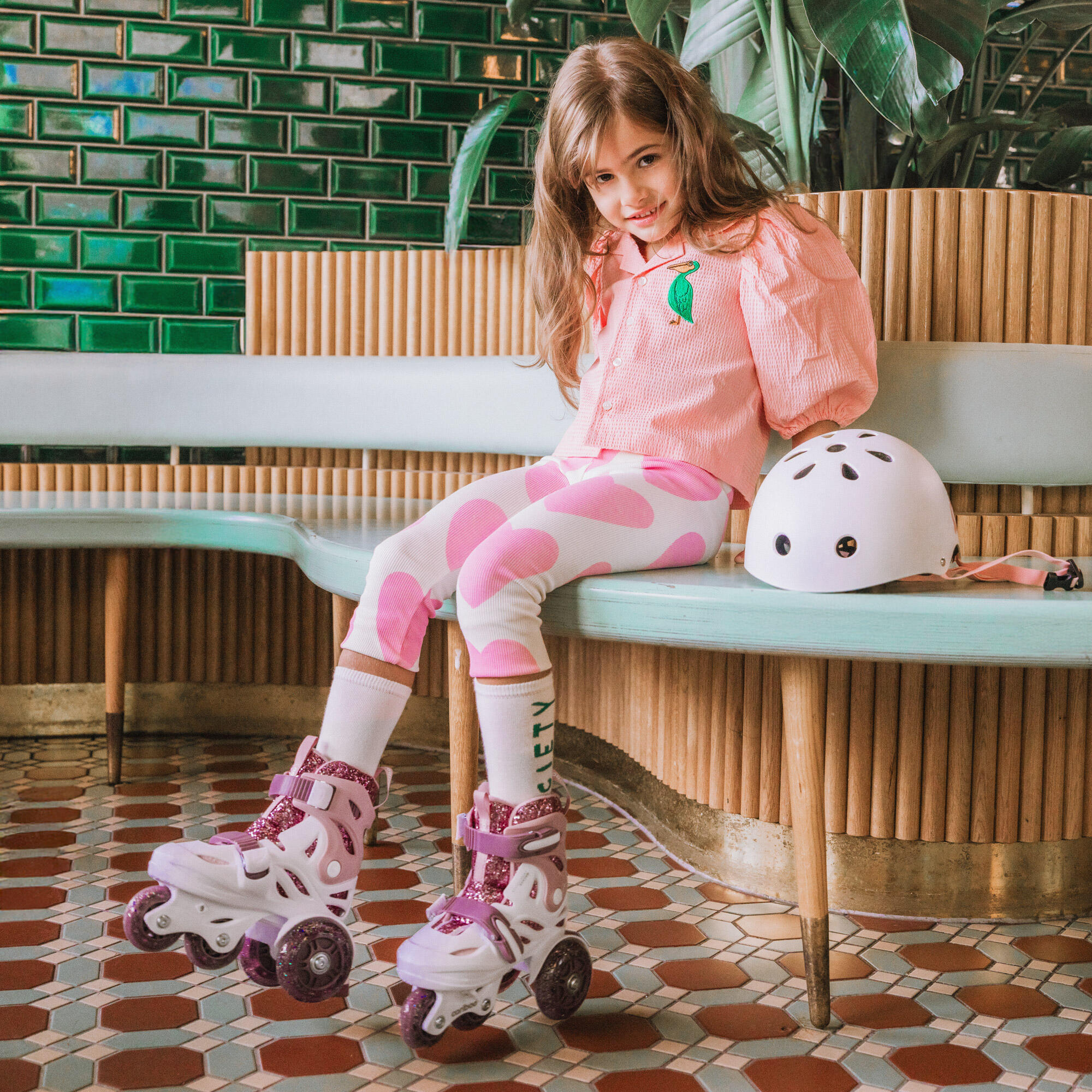 Rollers réglables pour enfants Cariboo Ballerina 2/8