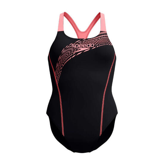bañador para mujer Speedo Eco Medley Logo Medalist