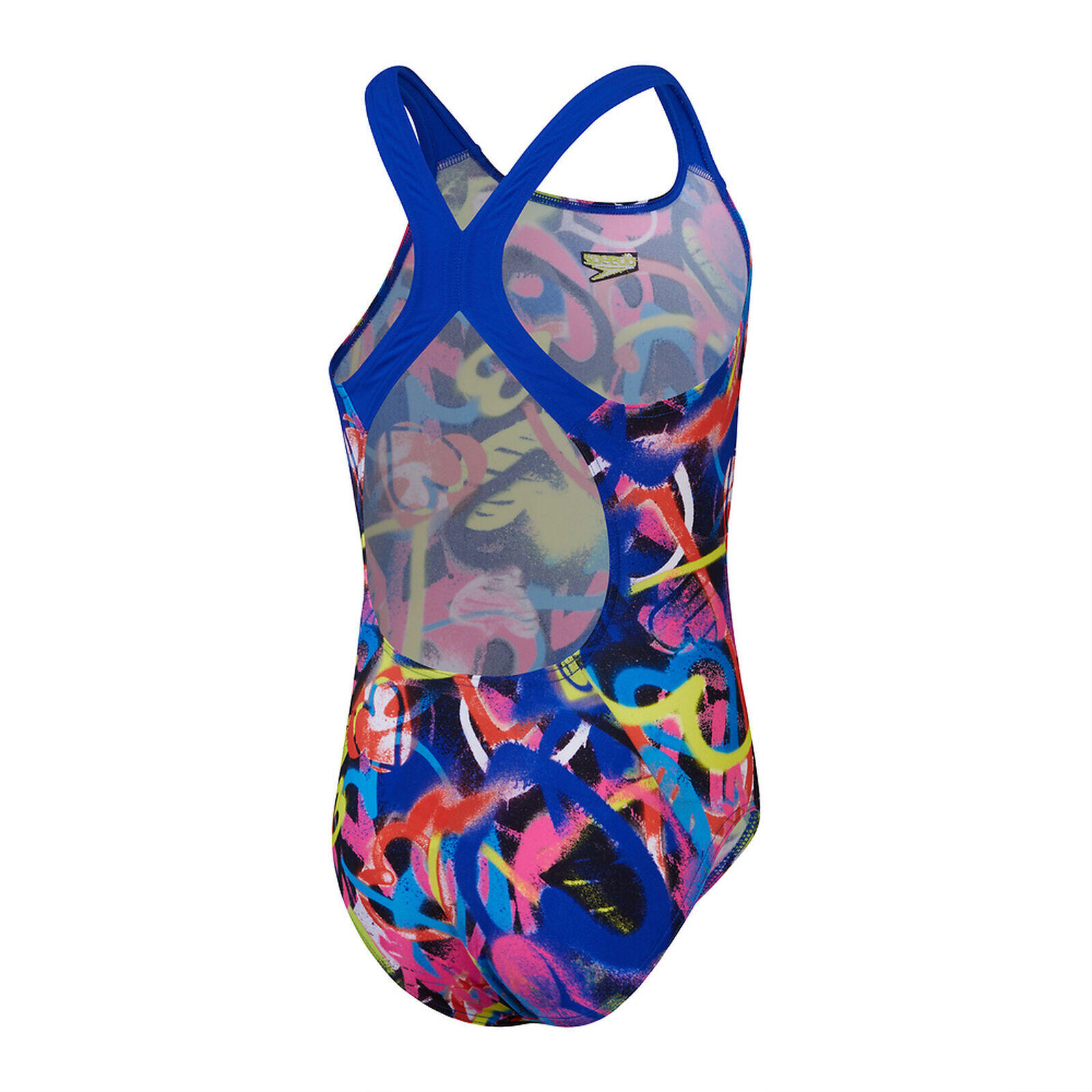 Maillot de bain 1 pièce fille Speedo Digital Allover Powerback 2/5
