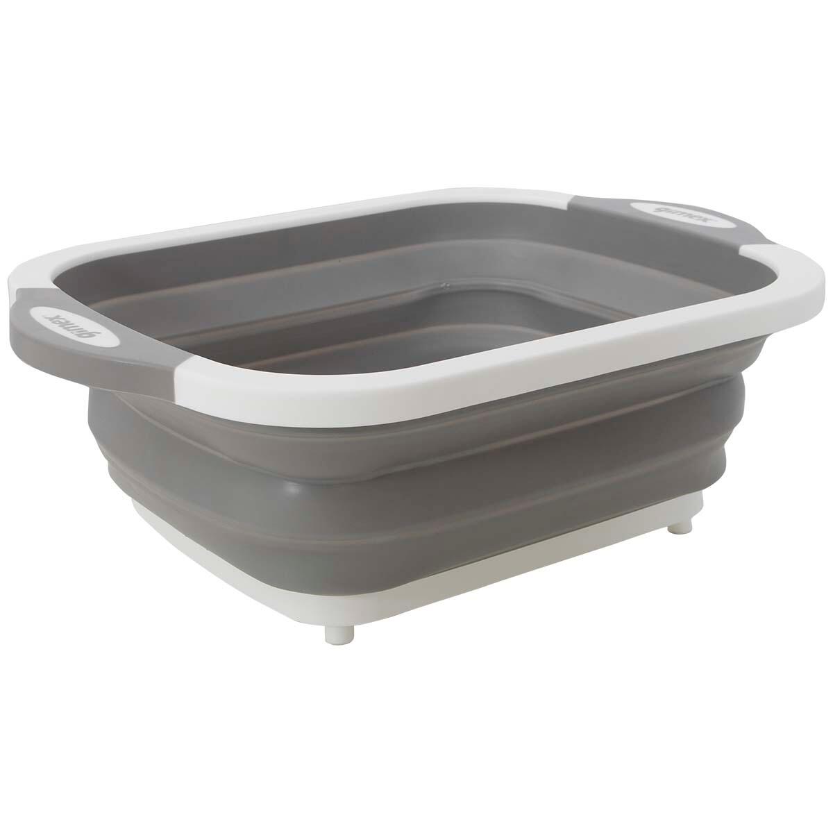 Tabla para cortar - Plegable - Gris/Blanco 4/4