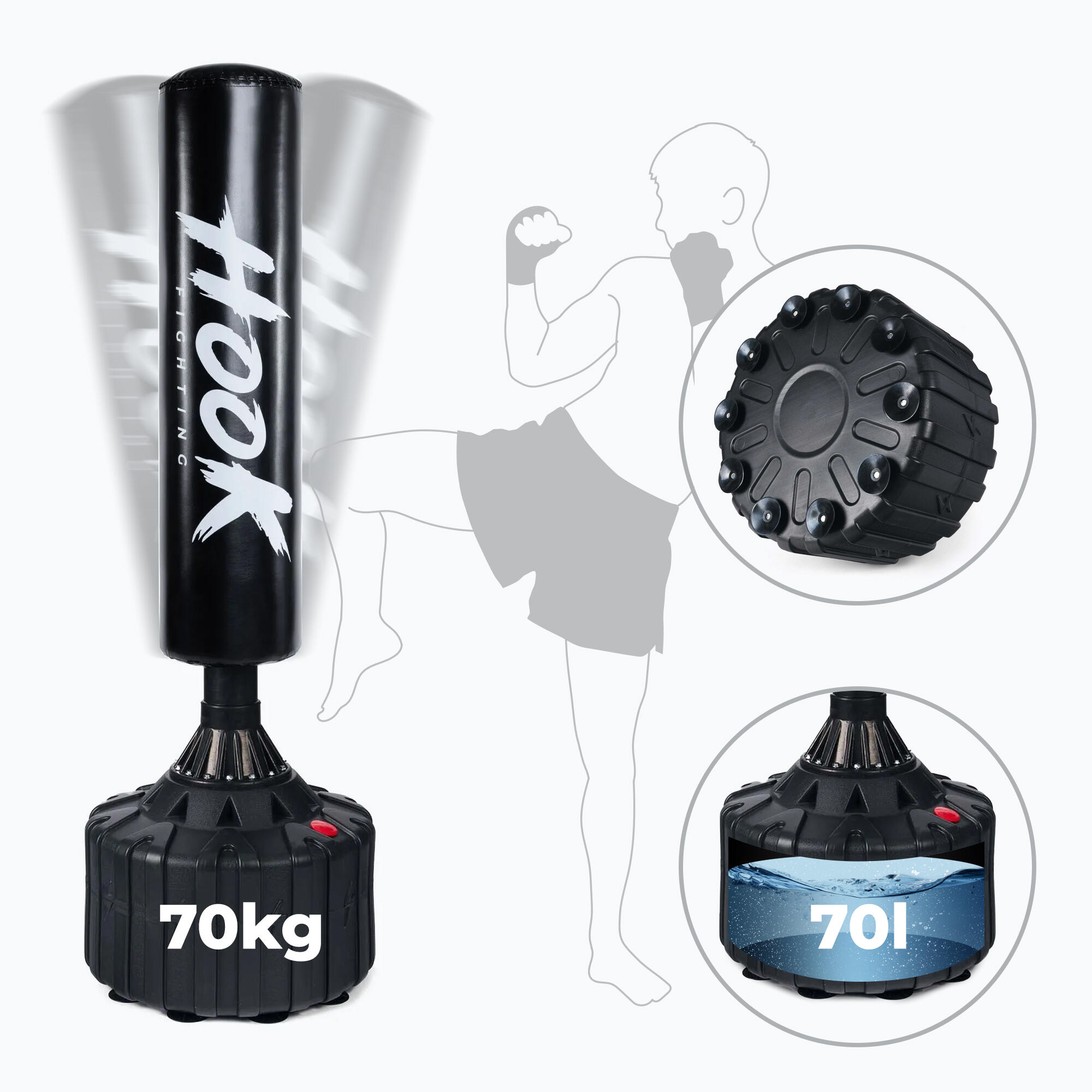 Worek bokserski HOOK FIGHTING HKF-SBB180 2/5