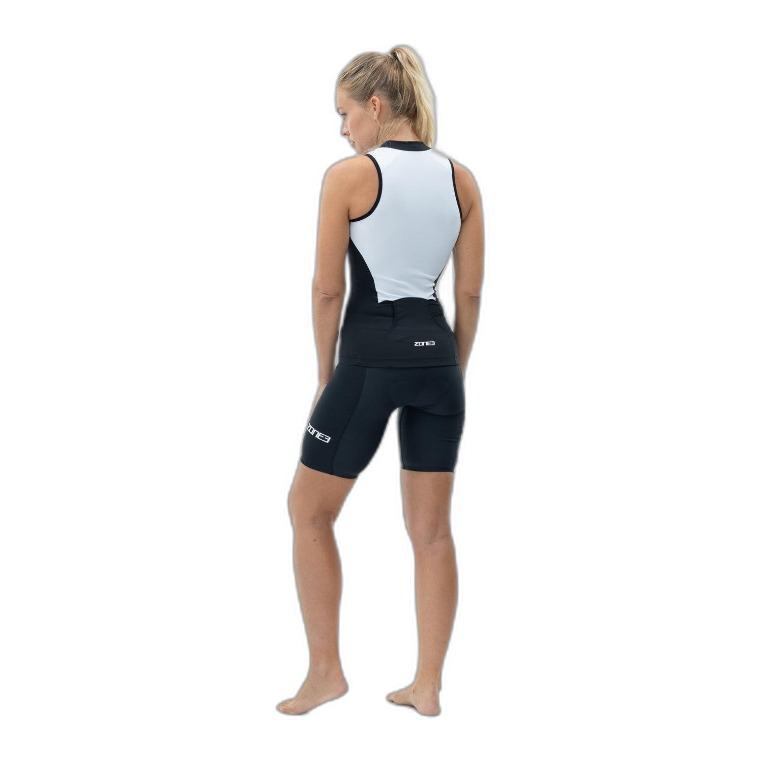Combinaison trifonction sans manches long distance femme Zone3 Lava 2/5