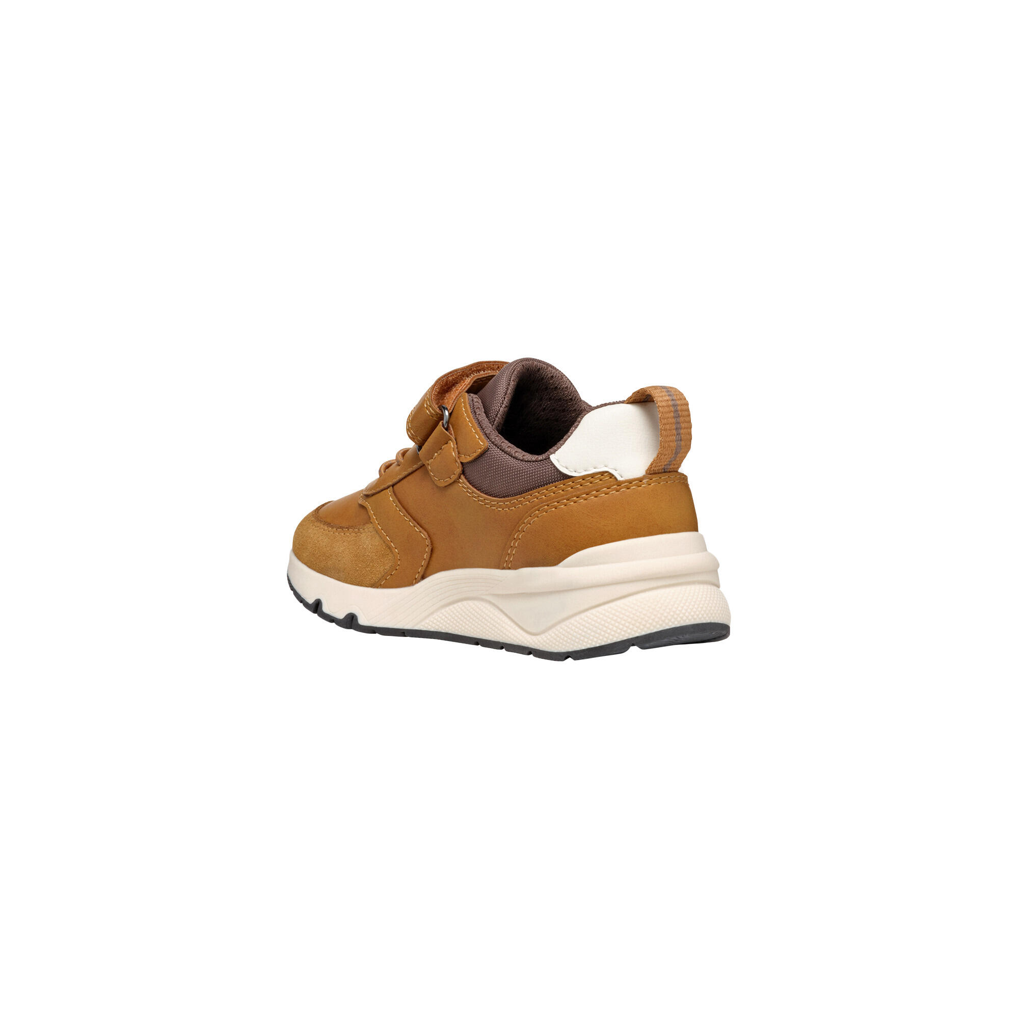 Zapatillas niño Geox J Rooner Marron Claro 2/5